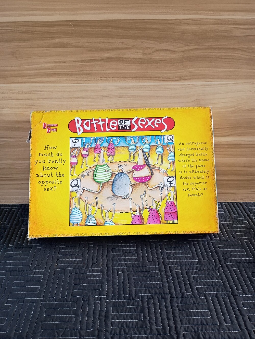 Battle of the Sexes Kids Game - Yellow Box
